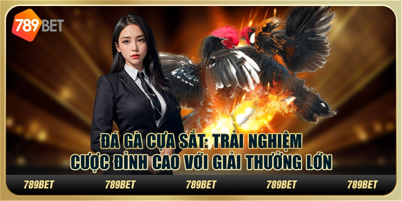 Đá gà cựa sắt: Trải nghiệm cược đỉnh cao với giải thưởng lớn
