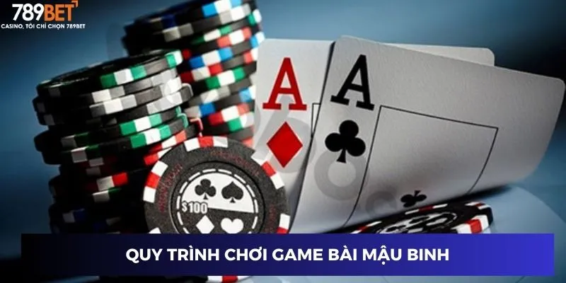 Quy trình chơi game bài