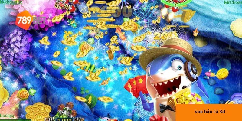 Game bắn cá 3D nổi bật với đồ họa đẹp mắt và lối chơi gây nghiện.