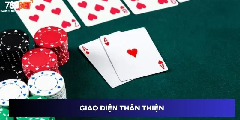 Giao diện thân thiện